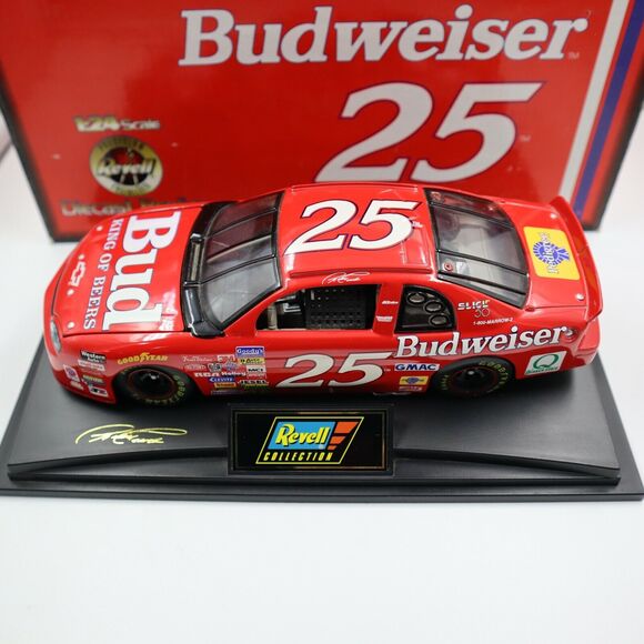 Ricky Craven #25 1997 Revell NASCAR Budweiser 1:24 Die Cast Replica - Picture 4 of 7